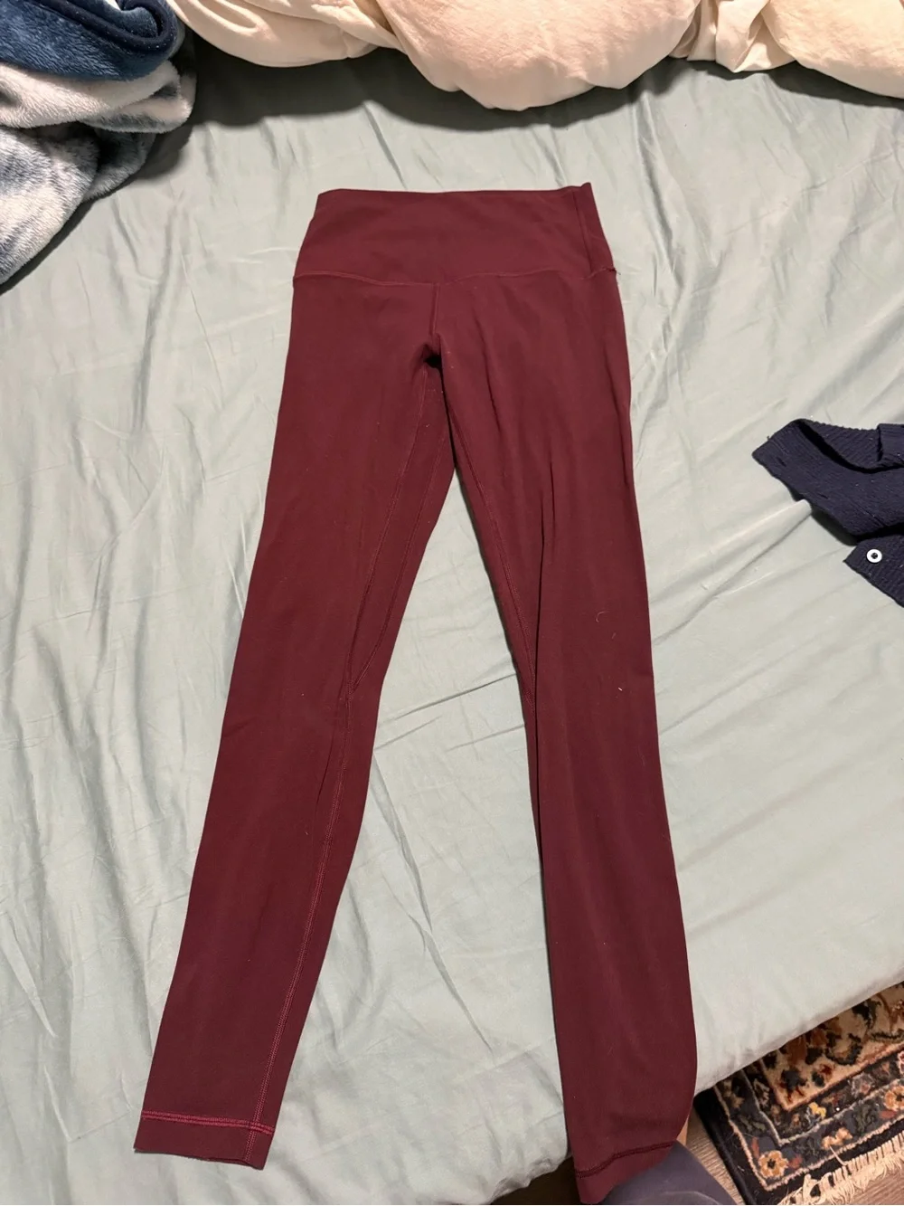 lululemon athletica Women's Burgundy Leggings